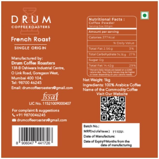 French Roast, 1 kg
